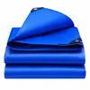 Tecido para Toldo e Capa de Chuva Dupla Face Personalizado Tecido Azul Duplo 180g, Espessado e Resistente ao Desgaste, Lona Impermeável para Venda por Atacado