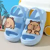 Pantuflas de Verano 2025 Nuevas Ropa Exterior Infantil Sandalias Lindas de Cachorro Dibujos Animados Sandalias Suaves para Baño Niño Pequeño
