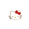 Broche de metal de dibujos animados diseño de gato lindo insignia personalizada creativa accesorio para ropa decoración de bolso regalo para parejas