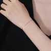 Pulsera de Cadena Hueso de Serpiente para Mujer Plata de Ley 925 Nueva Llegada Lujo de Entrada Estilo Ins Europeo y Americano Pulsera Distintiva Moda Alto Sentido Joyería de Plata