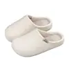 Punta Impermeable Ropa de Exterior Zapatillas de Algodón para Mujer 2026 Otoño/Invierno Nuevo Estilo Hogar Antideslizantes Cálidas Pareja Zapatillas de Algodón con Felpa
