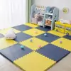 Alfombra entrelazada para el hogar, alfombrilla de espuma de esponja para bebé, alfombrilla para gatear en el suelo, alfombrilla de espuma para el suelo, alfombrilla para gatear para niños, alfombrilla anticaídas