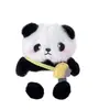 Nuevo Lindo y Súper Lindo Panda Bolso de Hombro Llavero Colgante de Muñeca Muñeco de Peluche Creativo Colgante para Bolso de Estudiante