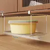 Prateleira de armazenamento para bacia para uso sob a cama em dormitórios, prateleira de bacia multifuncional, ferramenta especial para colocar a bacia sob a cama do dormitório
