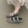 Zapatos Mary Jane Cuadrados de Lunares Retro Coreanos que Aumentan la Altura 5cm, Nuevos Zapatos de Ballet Bajos de Moda Otoño/Invierno