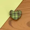 Accesorios para Joyería de Corazón a Cuadros Retro Estrella de Cinco Puntas DIY Pasador para el Cabello Zapatos y Calcetines Accesorios para el Cabello Bolsas Broches de Tela
