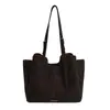 Bolsa Tote de Gran Capacidad para Mujer 2026 Nuevo Estilo Estilo Perezoso y Relajado Bolso de Hombro Bolsa Grande para Viajar al Trabajo Bolso de Hombro Bolso Cubo
