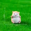 Nuevo producto transfronterizo: Figuritas de búho y ardilla en miniatura para crear paisajes de jardín, adornos decorativos DIY, accesorios colgantes y piezas decorativas pequeñas
