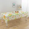 Toalhas de Mesa Descartáveis de PEVA Estampadas para Festa, Pronta Entrega Atacado, para Decorações de Aniversário e Festas de Feriado, Quente Vendendo Transfronteiriça