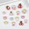 Hielo a través de la playa Dibujos animados de Hello Kitty Accesorios para uñas Hawái Lindo Gafas estéreo Gato KT Oso Accesorios para uñas