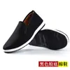 Zapatos de tela de estilo antiguo para hombre, antideslizantes, resistentes al desgaste, protección laboral, para padre, persona perezosa, lasagna, día de primavera y verano, zapatillas de tela slip-on, otoño, trabajo