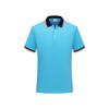 Polo de manga corta multicolor, ropa corporativa personalizada para grupos, camiseta con solapa DIY, publicidad, herramientas para camisas, bordado de logotipos