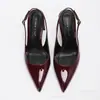 Tacones Altos Elegantes de Punta Otoño Nuevo Puntera Abierta Espalda Descubierta Moda Diseño de Nicho Sandalias de Tacón Grueso Tacones para Mujer Transfronterizos