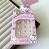 Calcomanías de uñas tridimensionales de dibujos animados para niños parche de uñas para niña pequeña armadura para bebé desmontable impermeable venta al por mayor de uñas