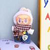 [Solo Ropa] Llavero de Primera y Segunda Generación La Bubu Colgante de Ropa La Bubu Camelia Negra + Bolsa Pequeña C