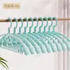 Percha de Plástico Antideslizante para Adultos de Hombro Ancho que No se Deforma para el Hogar, Estilo Espeso sin Marcas, Perchero para Ropa de Dormitorio de Estudiantes