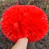 Pompons de Flor para Líderes de Torcida, Cabos de Pompons para Cheerleading, Pompons Coloridos, Pompons de Mão para Cheerleading, Flores de Mão para Eventos Esportivos