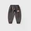 Pantalones de Bebé Otoño Niños Primavera y Otoño Abertura en la Entrepierna Pantalones Deportivos Casuales Niños y Niñas Ropa Exterior de Pantalones Largos Deportivos para Bebé