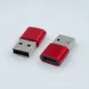 Venta al por mayor de fábrica USB2.0 revolución Adaptador hembra Tipo-C Una revolución Convertidor C hembra Cargador de coche Adaptador para teléfono móvil