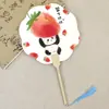 Redação Criativa, Desenho Animado de Panda Estilo Chinês, Leque de Papel para Caligrafia e Pintura, Estilo Chinês Tradicional, Hanfu, Fotografia de Atrações Turísticas, Leque Cultural e Criativo