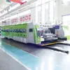 Máquina Impresora de Cartón Personalizada, Impresión de Tinta de Alta Definición Totalmente Automática, Máquina Ranuradora y Troqueladora, Línea de Producción Inteligente de Cartón de Alta Velocidad