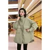 Atacado Moda Estilo Coreano Solta Bolso Grande Jaqueta de Algodão Feminina 26 Nova Casual Versátil Casaco Jaqueta de Algodão Tendência Leve Quente