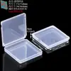 Caixa Quadrada de 15mm, Caixa de Acessórios Quadrada, Caixa Transparente para Ferramentas de Arte, Caixa de Armazenamento para Pincéis de Tinta a Óleo, Caixa para Pincéis de Guache com Tampa