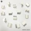Conector de clavija curva de 90 grados, paso de 2,5 mm, cobre puro, cable a placa/cable a cable, 2 pines, 3 pines, 4 pines y 5 pines.