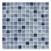 Pegatinas de Pared Imitación Azulejo 3D Estéreo Pegamento Mosaico de Cristal Pegatinas de Pared Autoadhesivas Decoración de Pared de Dormitorio Pegatinas de Pared Autoadhesivas