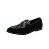 Mocassins Masculinos Tamanho Grande Transfronteiriço, Tamanhos 38-48, Sapatos Slip-On de Camurça Outono 2025, Sapatos Casuais, Sapatos de Couro