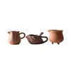 Cerámica Rugosa Arcilla de Roca Vieja Cisne Loto Taza de Feria Taza de Feria Estilo Chino Creativo Retro Divisor de Té Taza Accesorios para Ceremonia de Té del Hogar