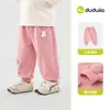 Colección de Pantalones para Niñas Pantalones Largos para Niños Familia Dudu Otoño Niños Bebé Pantalones de Otoño/Invierno Pantalones Deportivos para Niñas