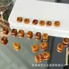 Botones Pequeños de Hueso de Camello, Accesorios Artesanales para Manualidades DIY, Accesorios de Joyería de Moda T3346