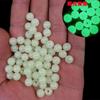 Accesorios de Pesca Perlas Luminosas Luz Nocturna para Pesca Perlas Fluorescentes Perlas Luminosas Suministros de Pesca