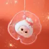 Show de Fogos de Artifício Sanxiaomao Mais Vendido Brinquedo Squishy Caixa Surpresa Figura de Desenho Animado da Moda Pingente Chaveiro Fofo para Alívio do Estresse
