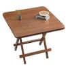 Simples Pequeno Apartamento Aluguel Sala Mesa de Jantar e Cadeira Mesa Dobrável Mesa de Jantar Doméstica Mesa Redonda Portátil ao Ar Livre Mesa Quadrada