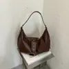 Transfronterizo 2026 Bolsos Nuevos para Mujer Moda Casual Retro Bolso de Hombro Cruzado Bolso de Hombro Bolso de Bollo Plegado de Nicho
