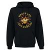 Bruce Lee Vintage Kung Fu Nunchaku Jeet Kune Kune Do Boxeo Estilo Americano Calle Hombres Sudadera con Capucha Forrada de Polar Grueso