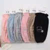 Mangas Longas Femininas para Outono e Inverno, Bordadas com Letras e Flores, Mangas Protetoras de Veludo, Mangas Anti-Manchas, Atacado do Fabricante
