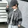 Chaqueta de Mezclilla de Otoño para Niños 2026 Modelo Nuevo, Ropa Infantil Popular de Moda, Chaqueta Elegante y de Moda para Primavera/Otoño