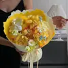 Novo Papel de Presente para Buquê do Festival Qixi, Arte Floral, Papel Dongba Retro Rasgado à Mão, Embalagem para Presente de Flores, Materiais DIY Feitos à Mão