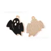 Pingente de Caveira de Abóbora com Gotejamento de Óleo Liga Metálica Chaveiro DIY Halloween Acessório para Corrente de Celular Produto Quente de Venda Transfronteiriça Produto Artesanal