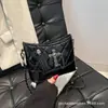 Bolsa Hobo de Alta Gama Transfronteriza 2026 Estilo Nuevo Inspirada en Chanel Bolso Clásico Versátil de Hombro Cruzado Acolchado con Cadena Bolso para Mujer