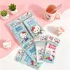 Caderno de Linhas Sanrio Gatinha KT MaiPin Stationery 48K Página Colorida para Escrita de Estudante Caderno de Prática com Linha Horizontal