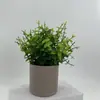 Flores Artificiais, Arranjos de Flores Artificiais, Bonsais Artificiais, Plantas Artificiais Pequenas em Vasos, Plantas Artificiais Verdes para Decoração de Sala de Estar, Escritório, Hall de Entrada e Bar