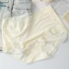 Ropa interior 100% modal, suave y agradable para la piel, para mujer, cintura media, seda morera 7A, antibacteriana, entrepierna sin marcas, bragas para niñas