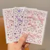 Novo Presente para Crianças: Adesivos de Diamante Borboleta para Decoração de Maquiagem Facial, Autoadesivos, Não Tóxicos, para Meninas e Princesas