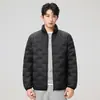 Jaqueta de Penas Leve com Gola Alta para Casal Masculina e Feminina Inverno 2026 90% Penas Esportiva Leve Quente Top Jaqueta Casual