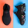 Calcetines tejidos voladores elásticos Zapatos de moda Verano Malla transpirable Desodorante Tenis casuales Suela suave Suela gruesa Zapatos para correr para pareja