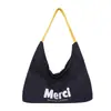 Bolso de Gran Capacidad para Debajo del Brazo para Mujer, Nuevo Estilo de Moda Tendencia, Bolso de Hombro para Estudiantes en Clase y para el Trabajo, Bolso de Mano con Diseño de Nicho